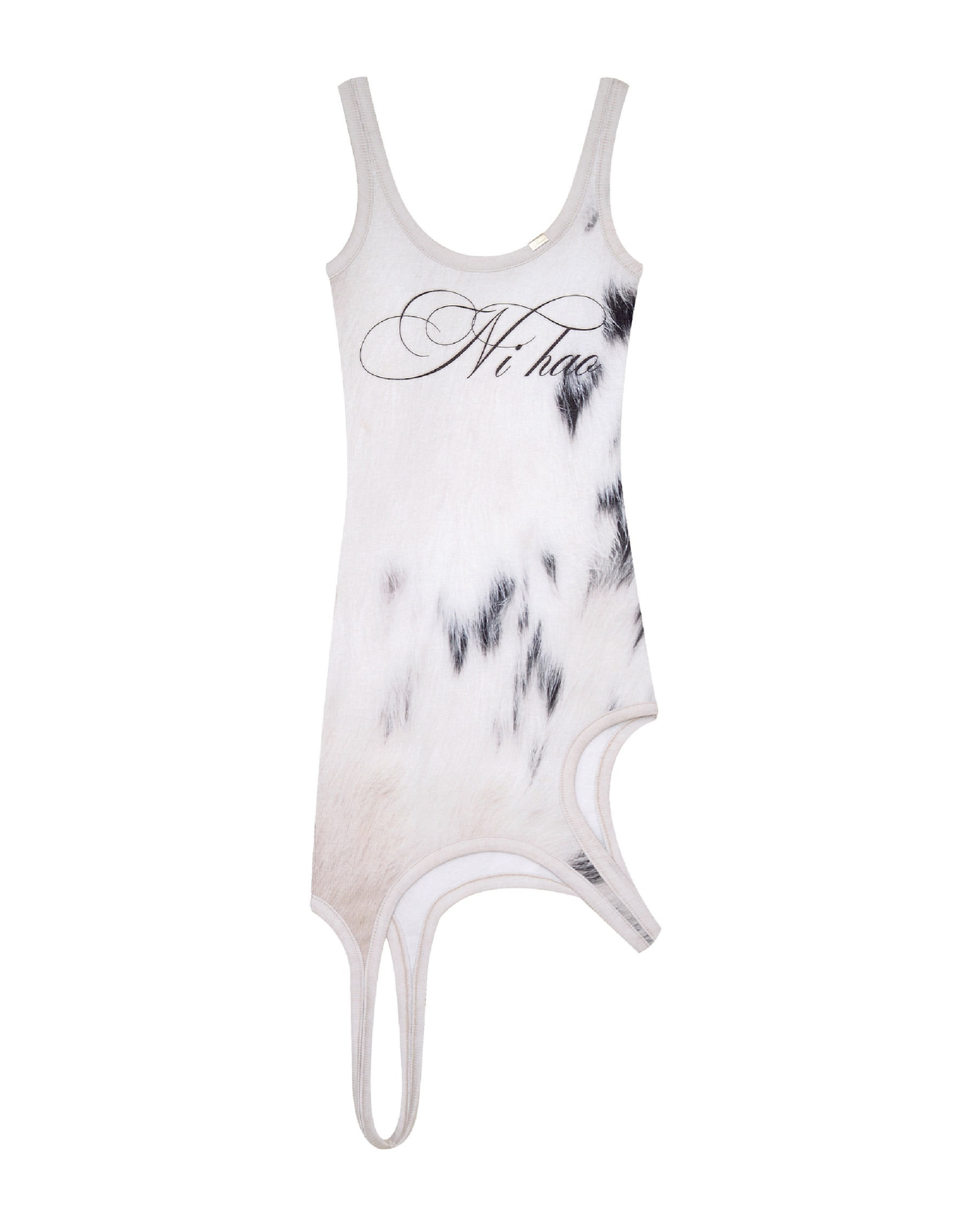 ASYMMETRIC DRESS IVORY