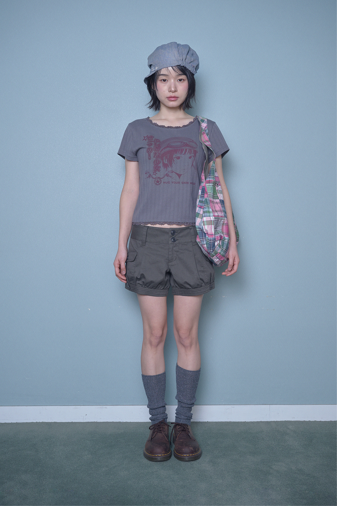 PUMPKIN FLAP SHORTS KHAKI