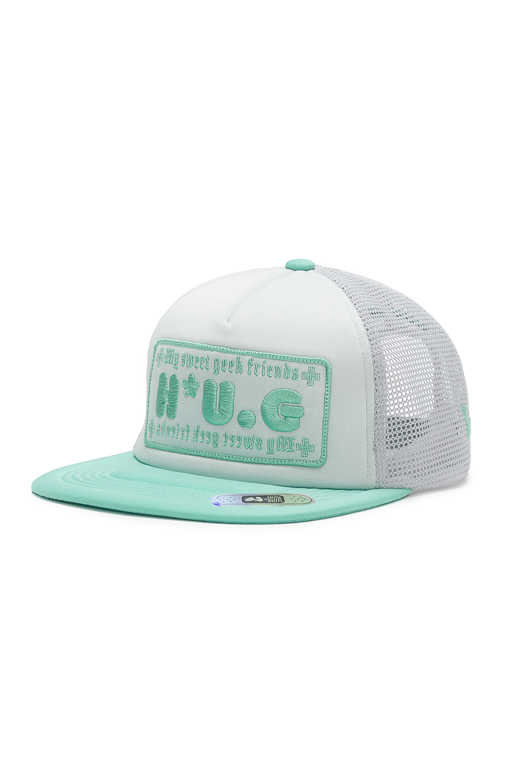 HUG SWEET TRUCKER CAP MINT
