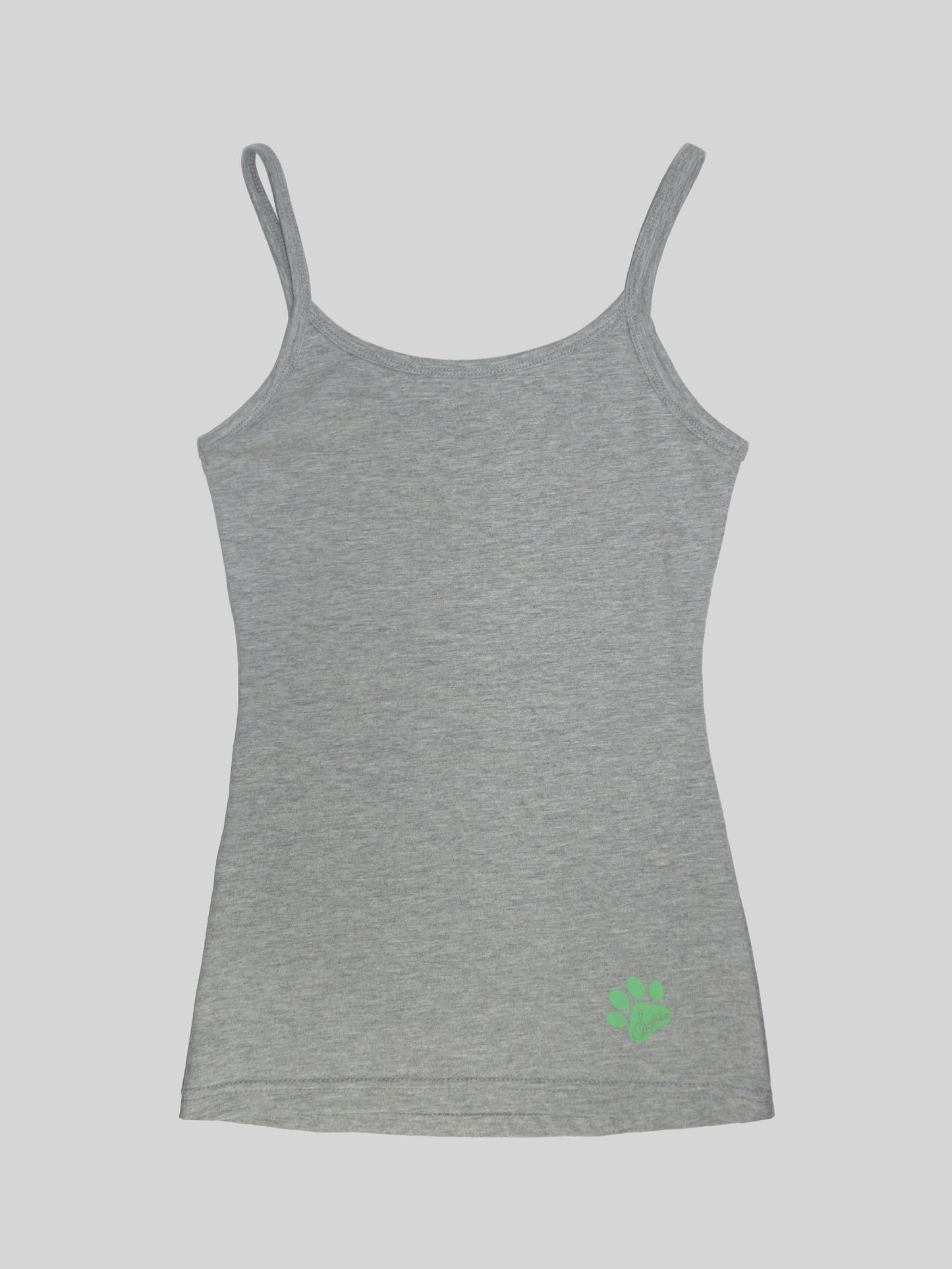 SWEET KITTY TANK TOP MELANGE GREY