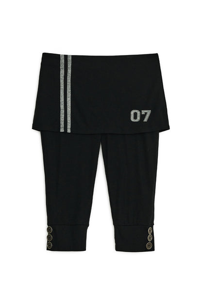 07 SKIRT LEGGINGS BLACK