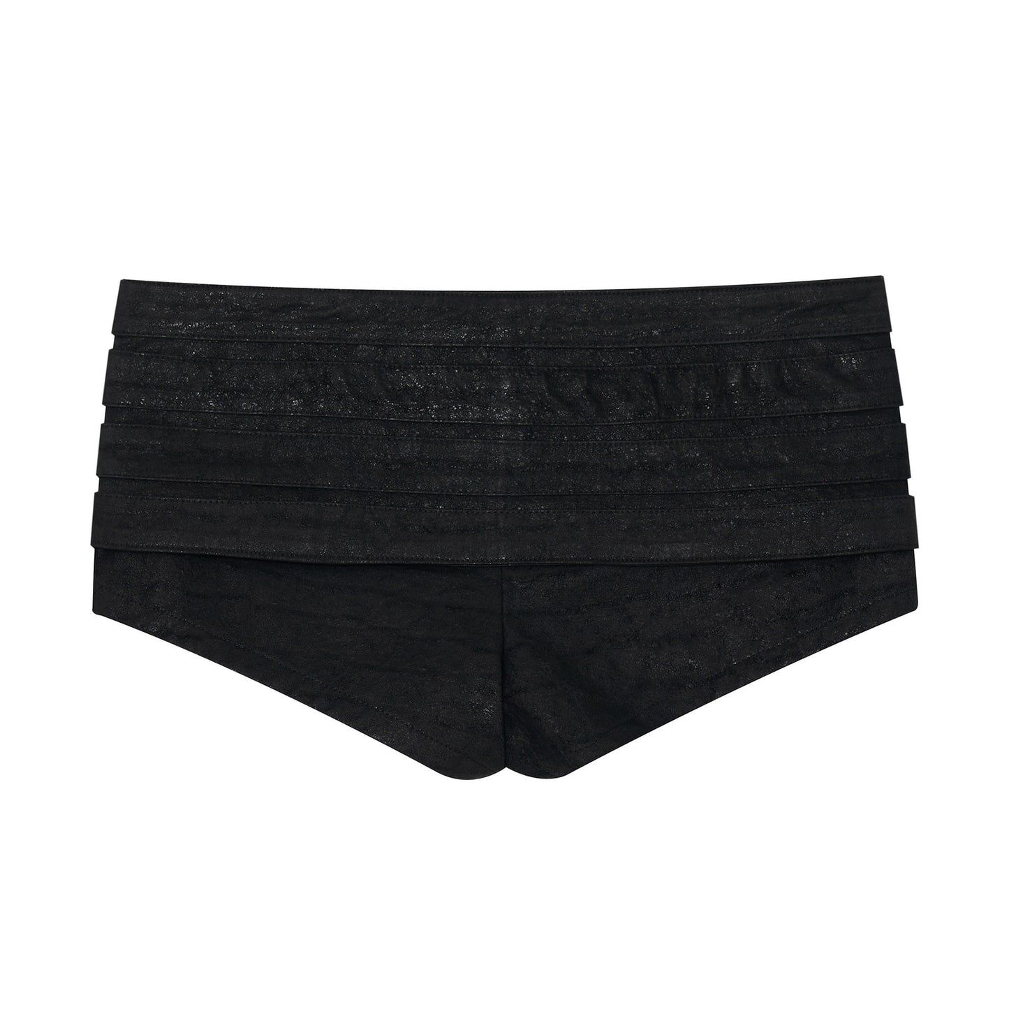 BELTED MICRO SHORTS BLACK