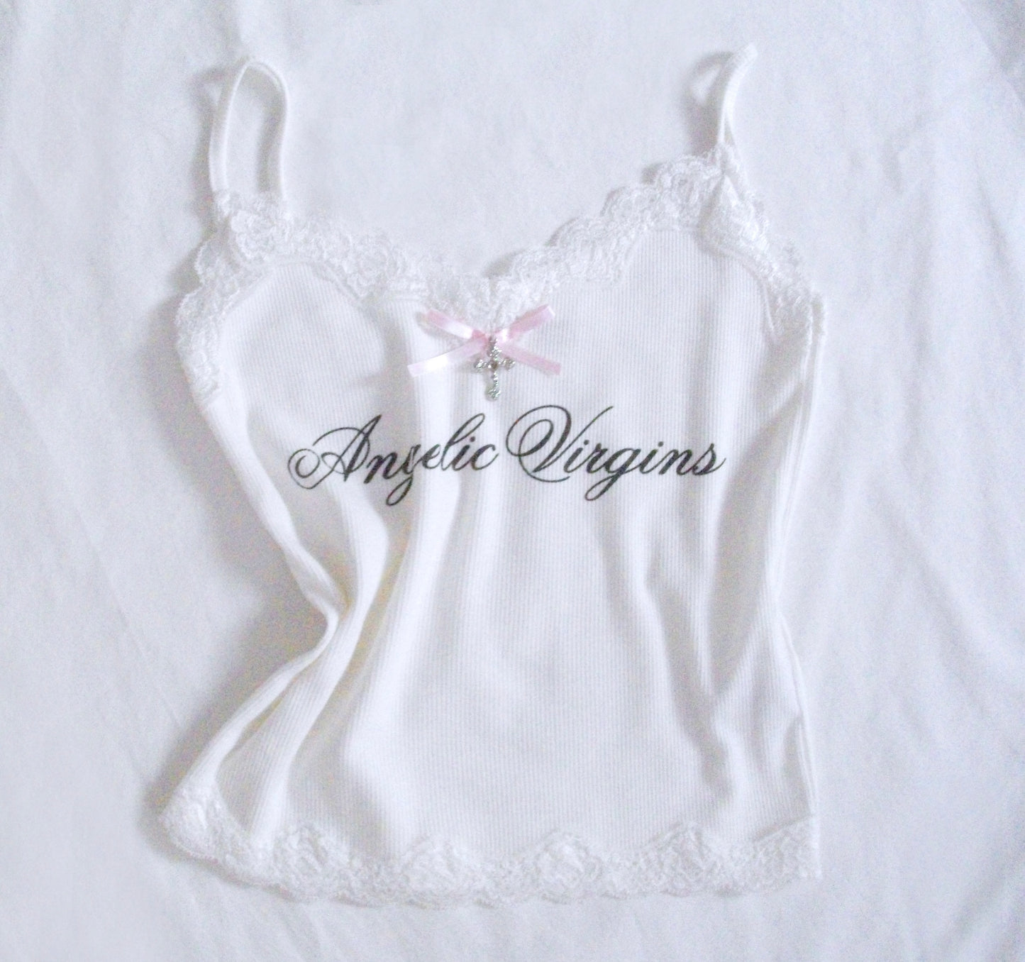 HOLY RIBBON TOP WHITE