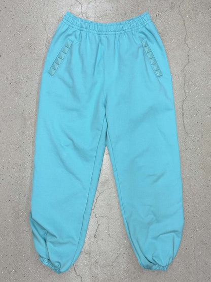 NAPOLEON STUD SWEATPANTS ACID BLUE