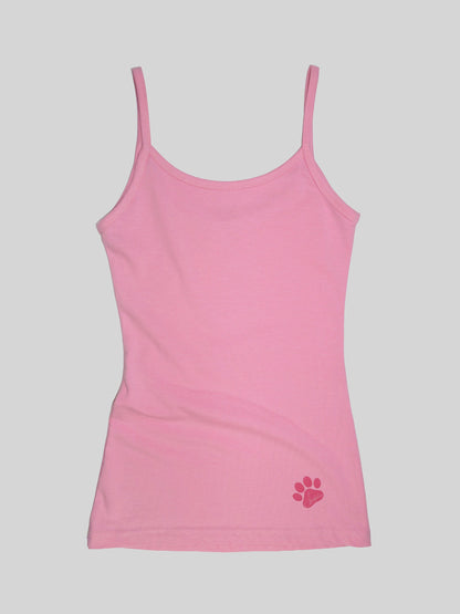 SWEET KITTY TANK TOP PINK