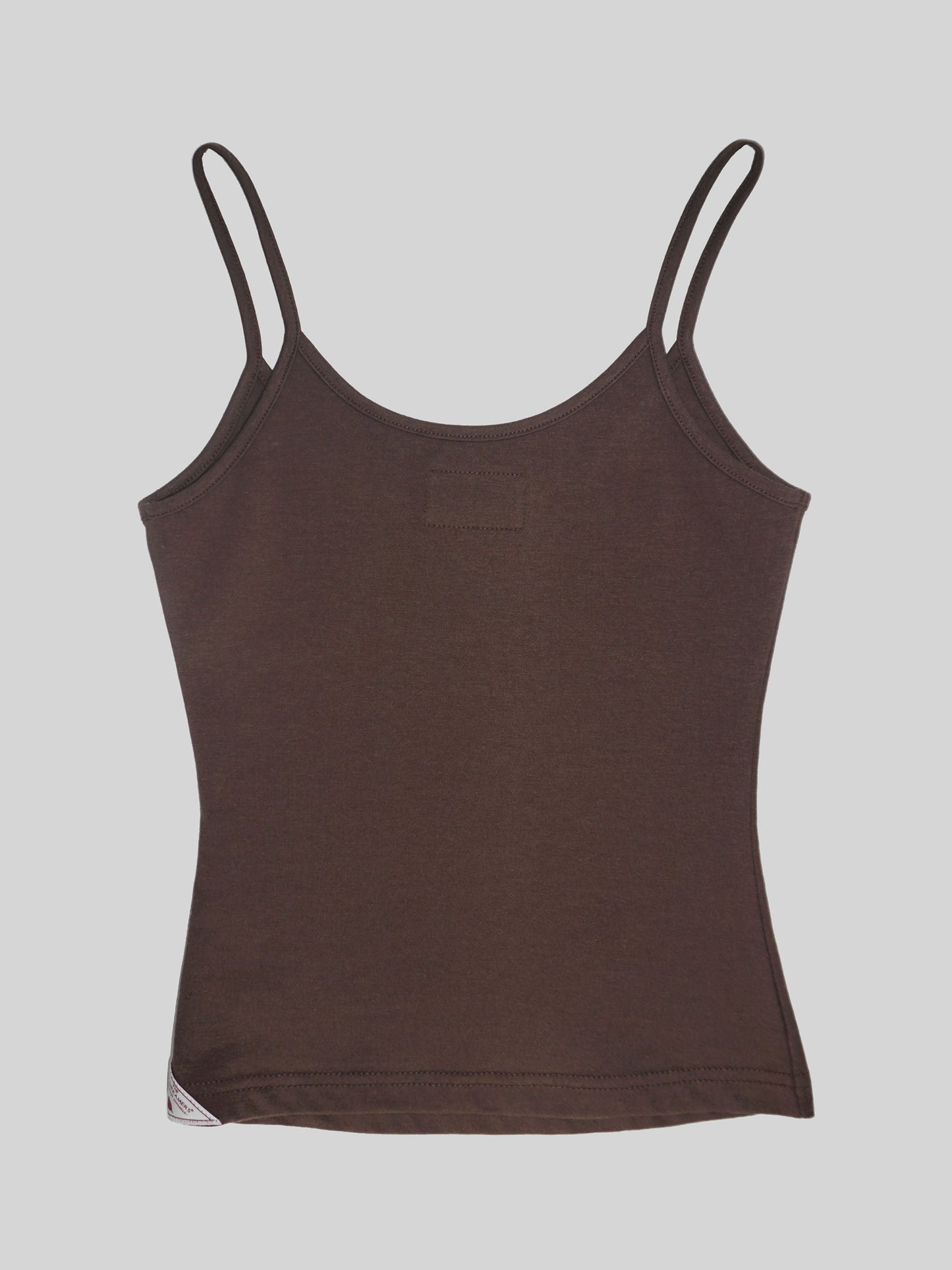 MY GO TO SLEEVELESS TOP BROWN