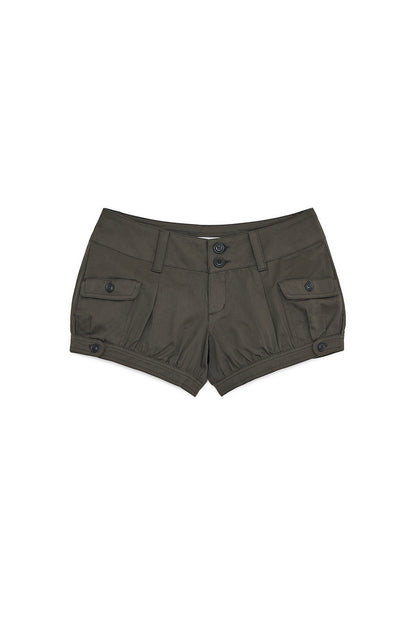 PUMPKIN FLAP SHORTS KHAKI