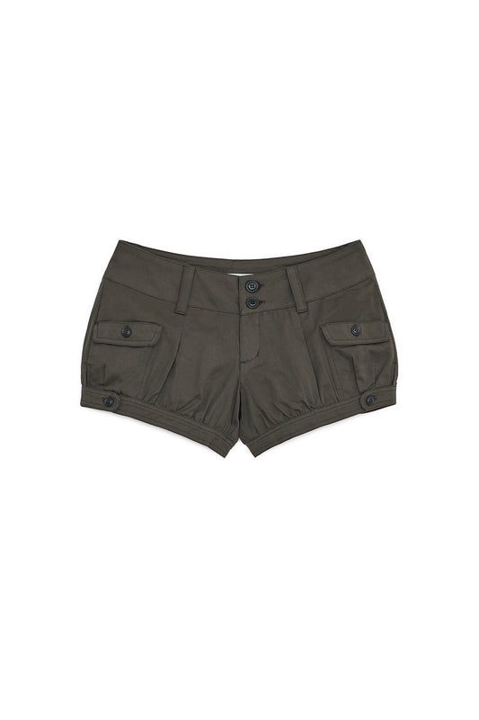 PUMPKIN FLAP SHORTS KHAKI