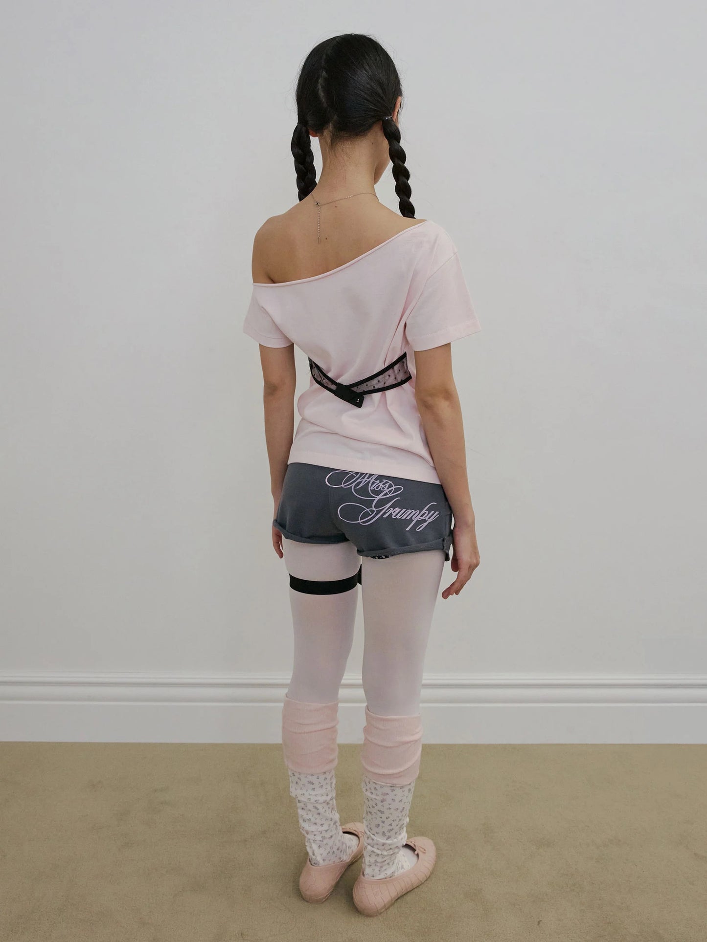 HOOK ME UP LAYERED TEE PALE PINK
