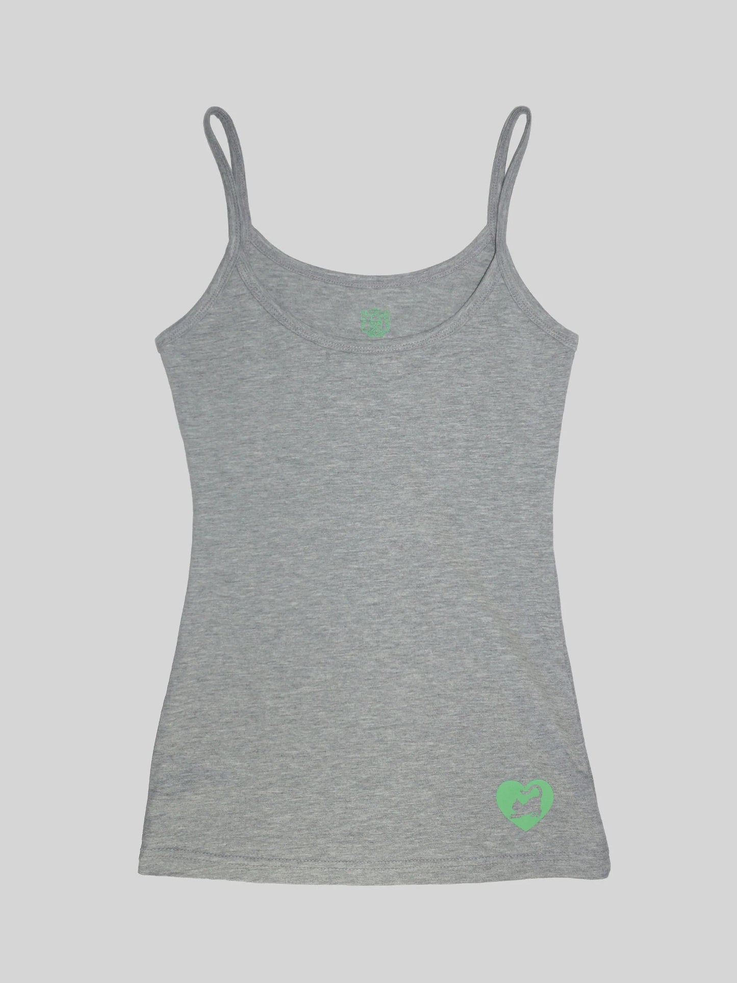 SWEET KITTY TANK TOP MELANGE GREY