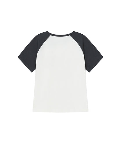 MISEKI 37 RAGLAN SHORT SLEEVE WHITE