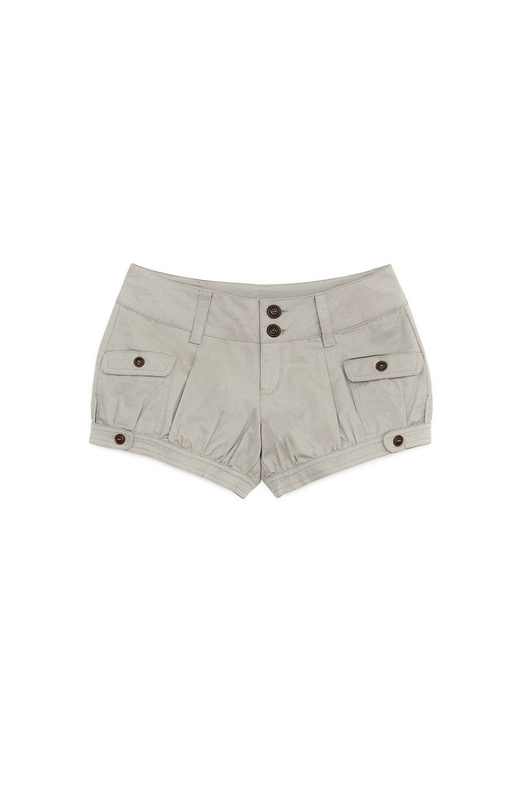 PUMPKIN FLAP SHORTS BEIGE