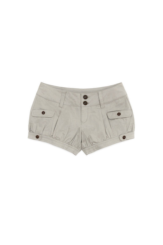 PUMPKIN FLAP SHORTS BEIGE