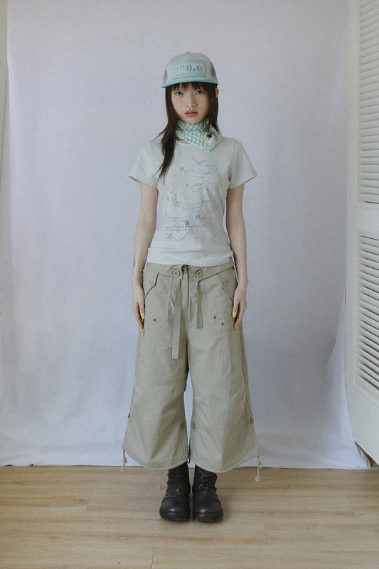 UNICORN DRAWING TEE MINT